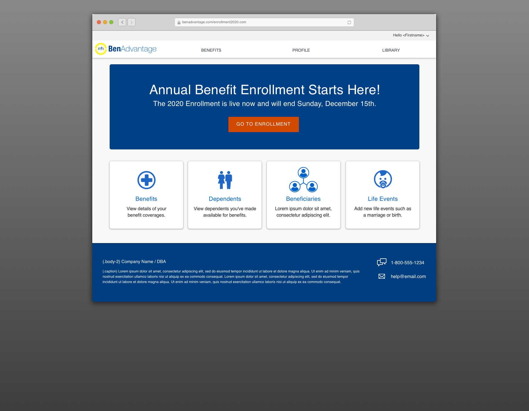 Home — Open Enrollment