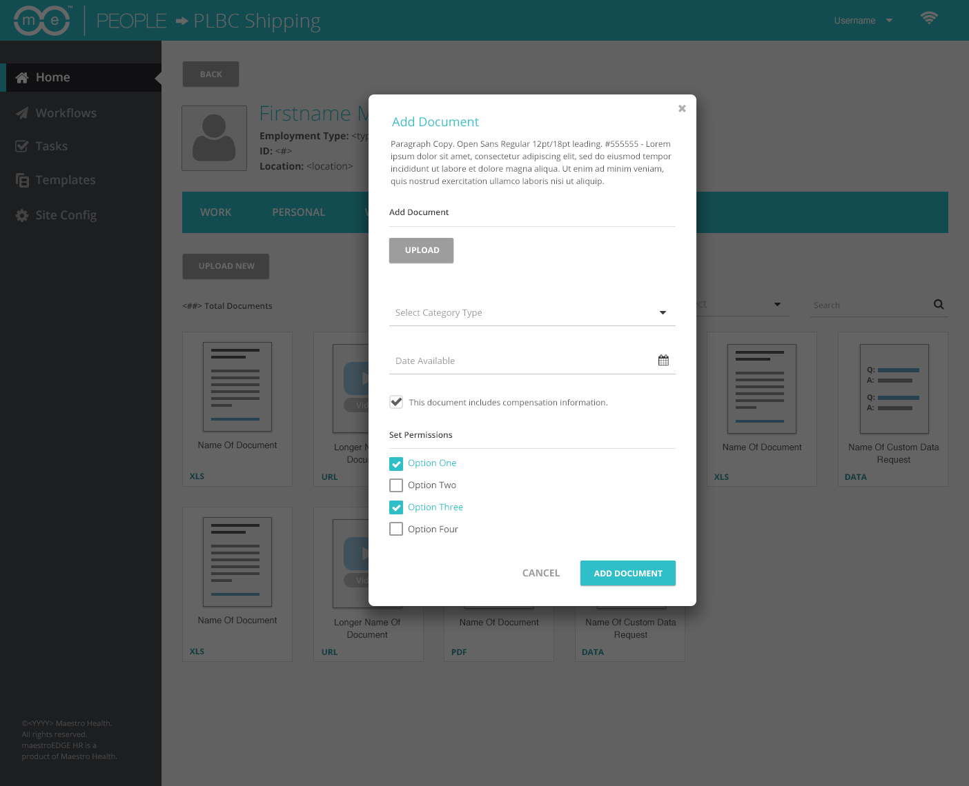 ER — Profile Documents