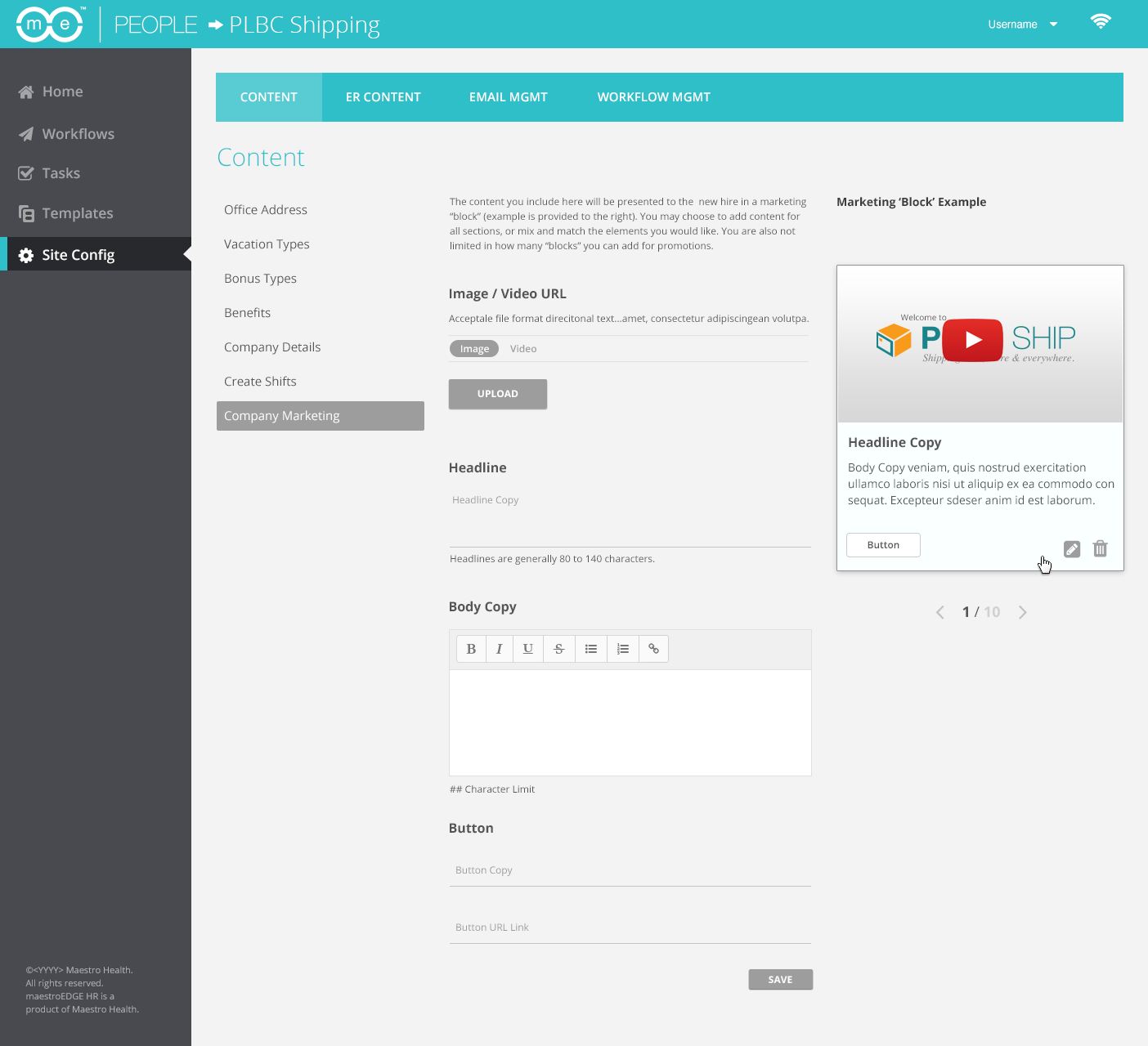 ER — Site Config Content Marketplace