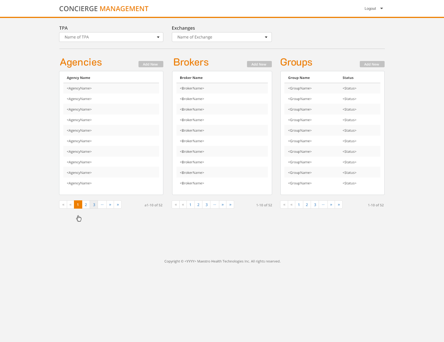 Concierge — Home