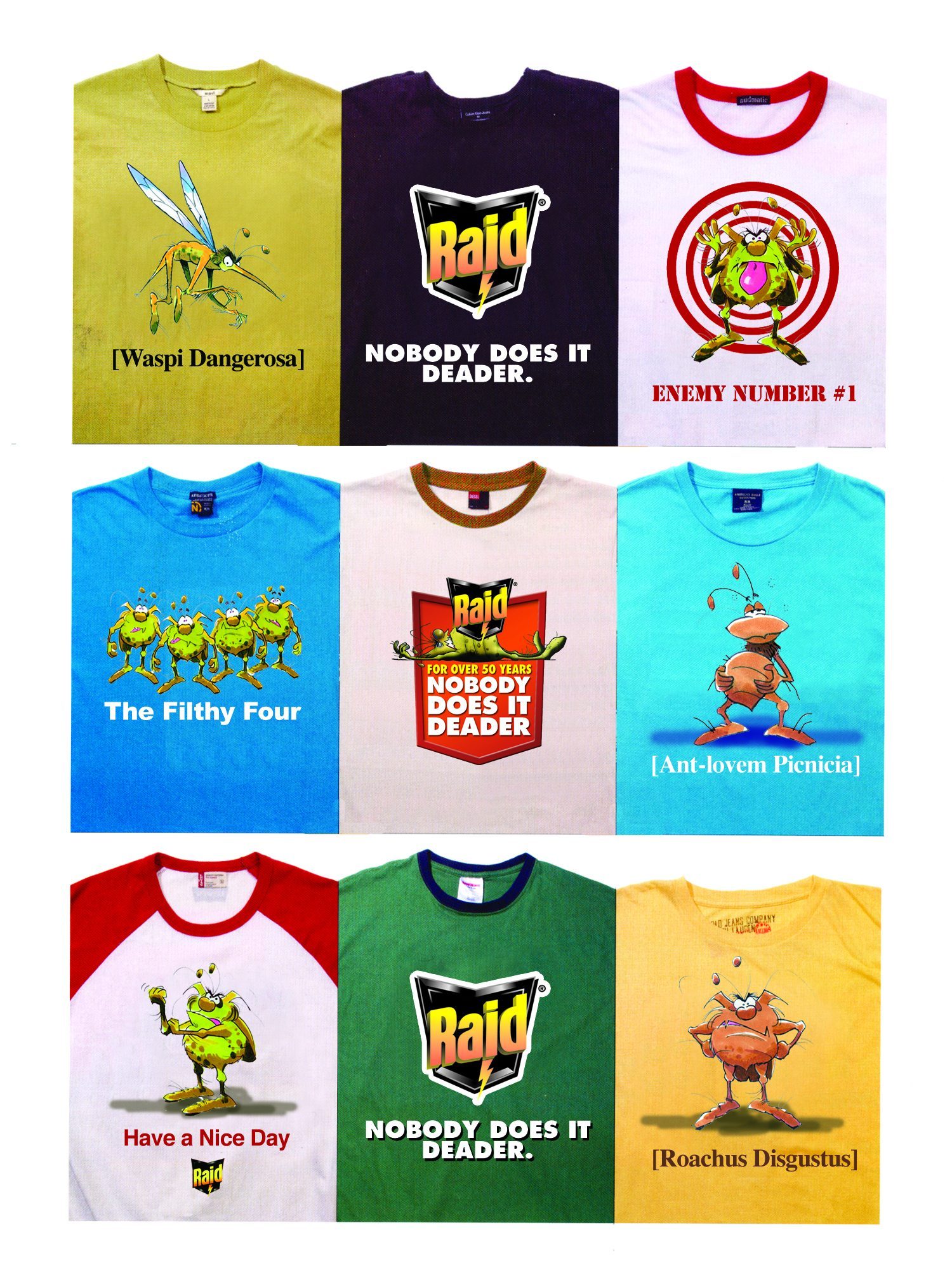 RAID — Bug Shirts