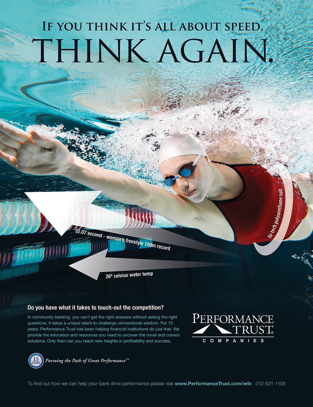 Performance Trust — Swimming Ad