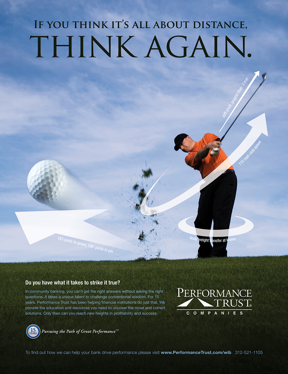 Performance Trust — Golf Ad