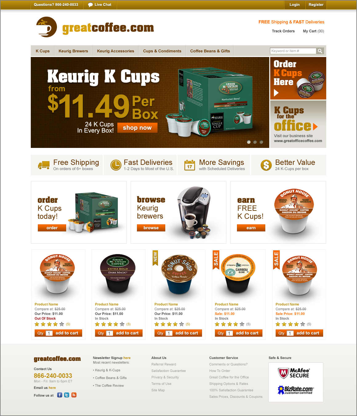 Great Coffee — Home